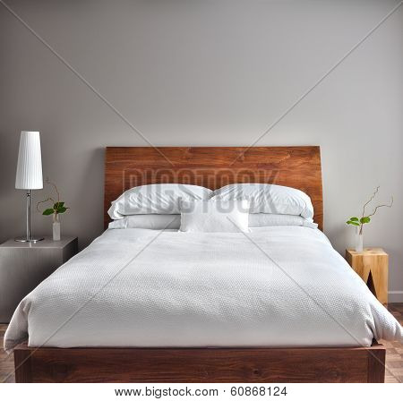 Beautiful Clean And Modern Bedroom