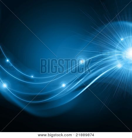 Abstract blue background