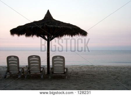 3 Strandstoelen