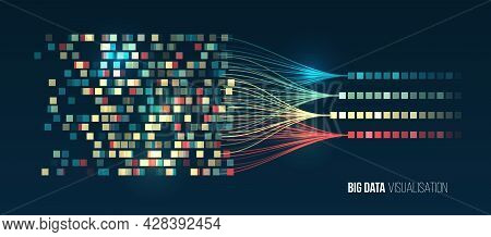 Abstract Stream Information With Ball Array And Binary Code. Filtering Machine Algorithms. Sorting D