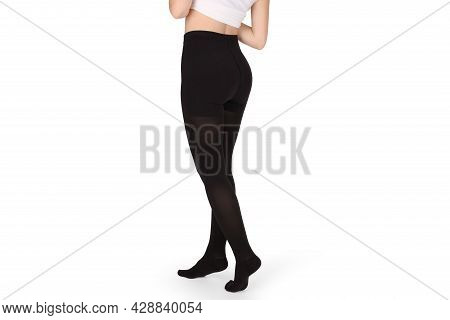 Compression Hosiery. Medical Compression Stockings And Tights For Varicose Veins And Venouse Therapy