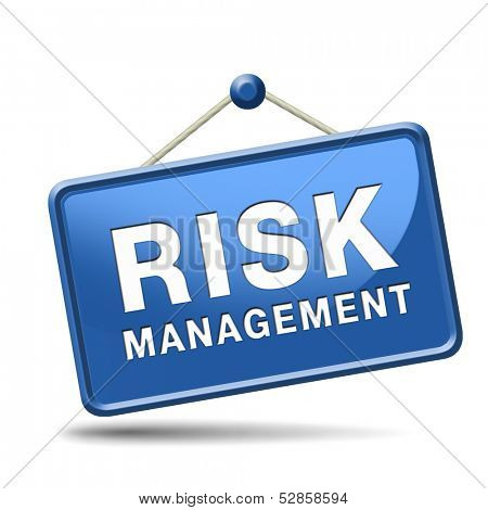  risk management and insurance policy safety first sign or icon