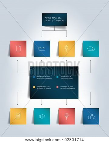 Infographics Flowchart.