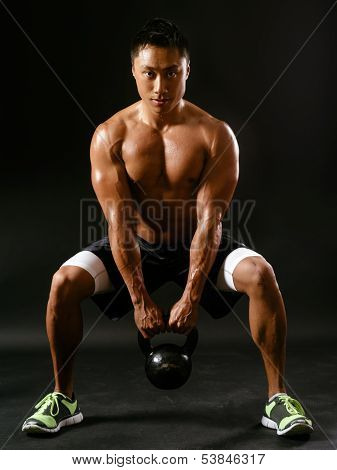 Squats With Kettlebell