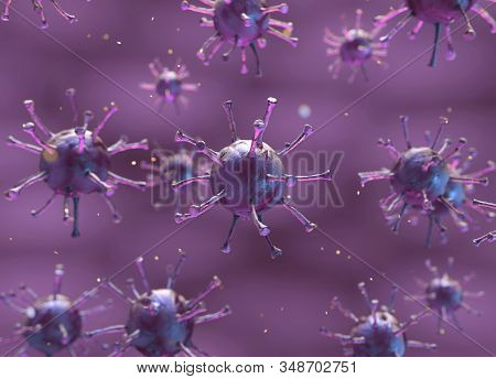 Coronavirus 2019-ncov Novel Coronavirus Concept Responsible For Asian Flu Outbreak And Coronaviruses