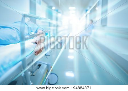 Death In Hospital Corridor