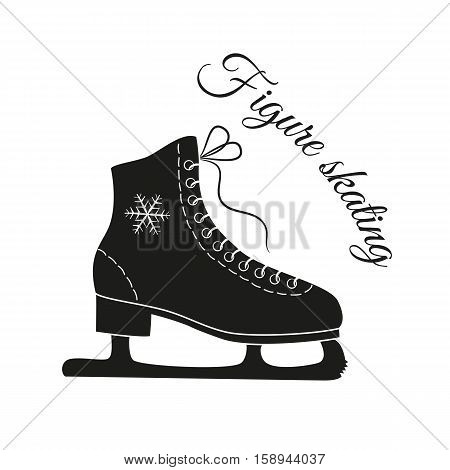 The skates icon with text 