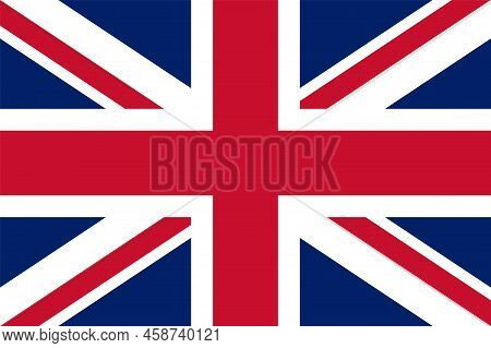 Flag Of England And United Kingdom. Uk Union Flag. Great Britain British Flag. National English Icon