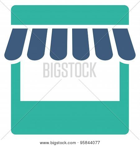 Store icon from Business Bicolor Set