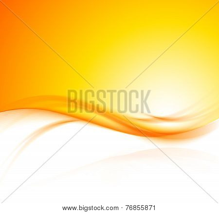 orange background