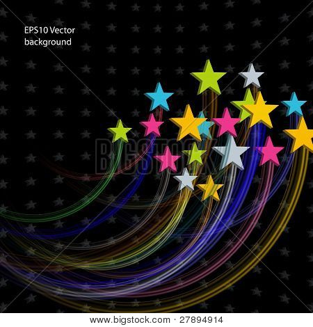 Stars Abstract Background