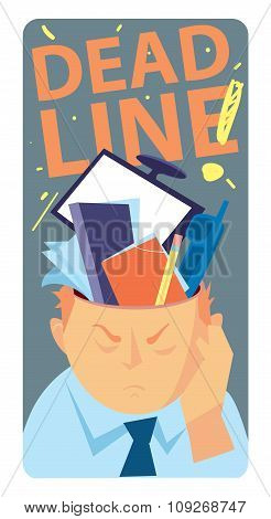 Overwork at office. Fatigue at work. Nervous breakdown. Office stress. Work stress in office. Hard work and overworked people. Depression at work. Stressed people. Anxiety jobs. Abstract concept of stress work. Nervous people. Office life.