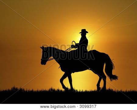 Sunset Horse Ride 2