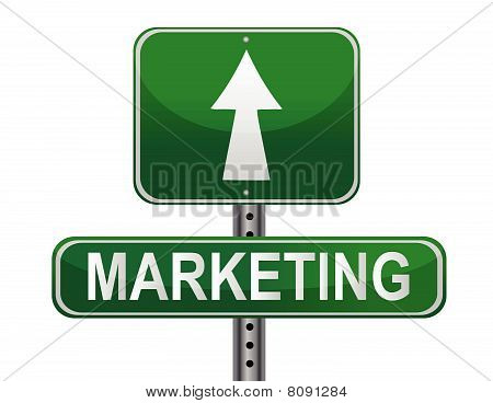 Marketing Strategy sign