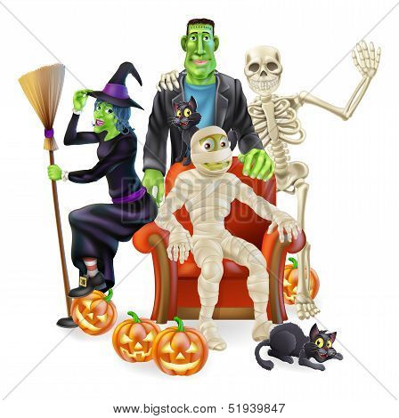 Halloween Party Group