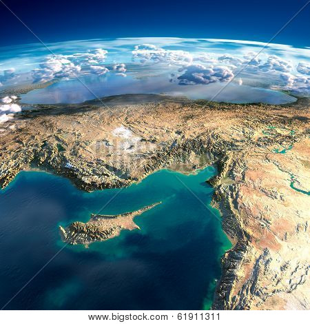 Fragments Of The Planet Earth. Fragments Of The Planet Earth. Cyprus, Syria And Turkey