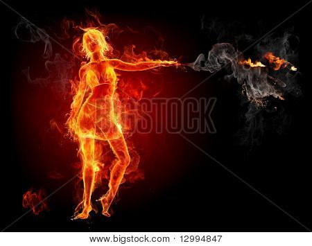 Fire girl