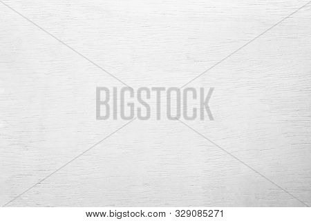 White Wooden Wall Texture Background.