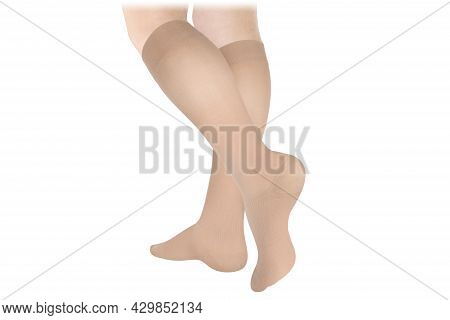 Compression Hosiery. Medical Compression Stockings And Tights For Varicose Veins And Venouse Therapy