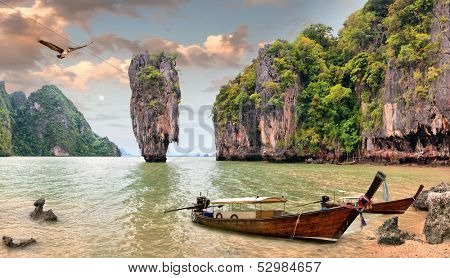 James Bond Island, Phang Nga, Thailand