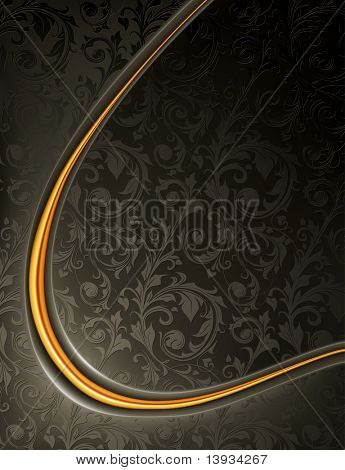 Luxury Black Background, vector