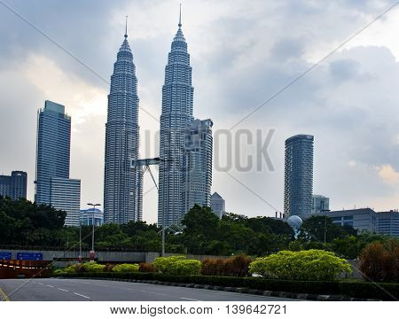 The Petronas Twin Towers