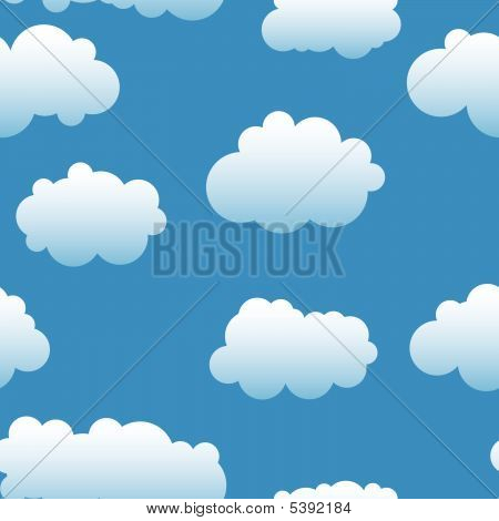 Abstract Clouds Background.