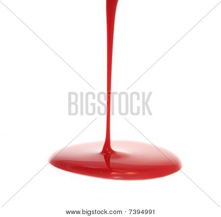 Pouring Nail Polish