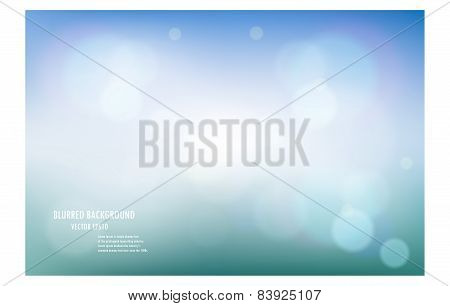 Vector Illustration Of Soft Colored Abstract Blurred Light Background Layout Design , Can Be Use For