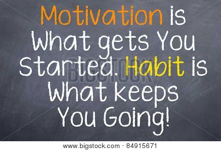 Motivation and Habits