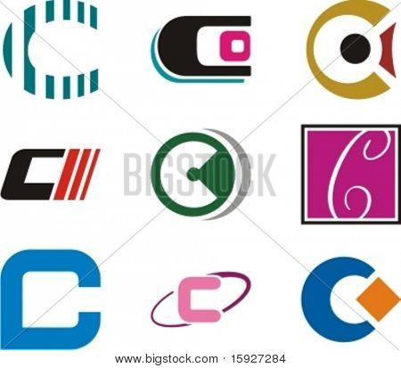 Alphabetical Logo Design Concepts. Letter C. Check my portfolio for more of this series.