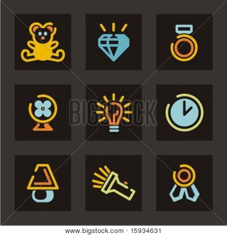 Trade and merchandise icons set. Check my portfolio for much more of this series as well as thousands of similar and other great vector items.