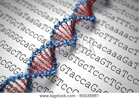 DNA background