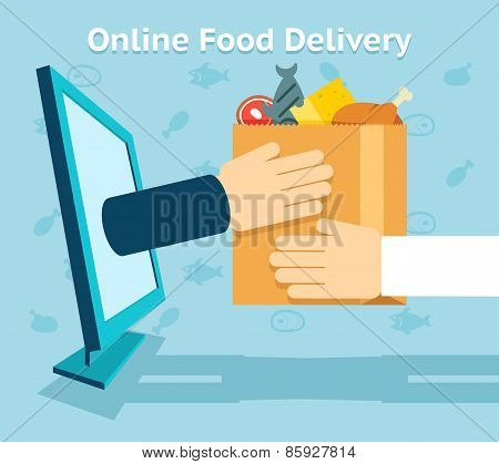 Online food delivery