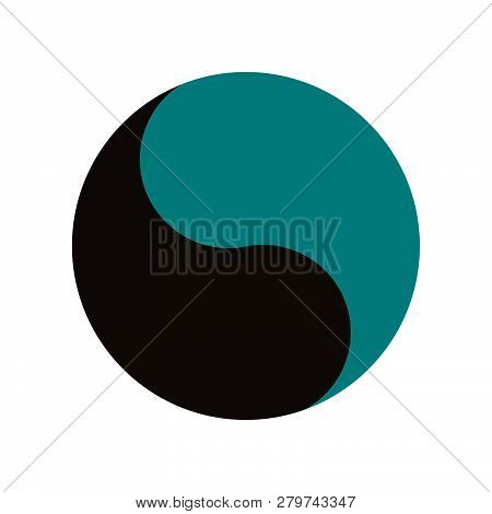 Vector Yin And Yang Icon