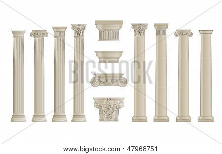 conjunto de columnas