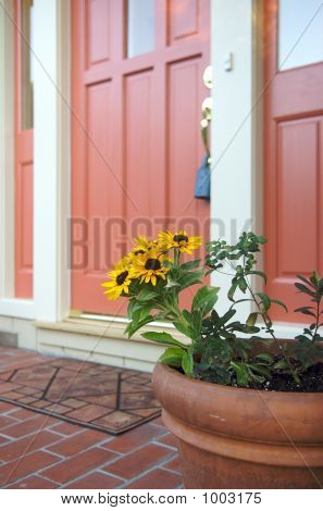 Realtors Lock With Daisies