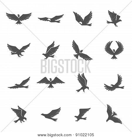 Eagle Icons Set