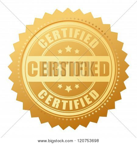 Certified gold seal