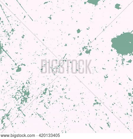 Gren Grunge Square Texture For Your Design