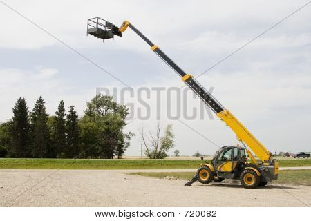 Construction Lift Or Cherry Picker