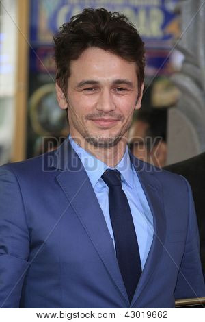 LOS ANGELES - MAR 7: James Franco at a ceremony as James Franco is honored with a star on the Hollywood Walk of Fame on March 7, 2013 in Los Angeles, California