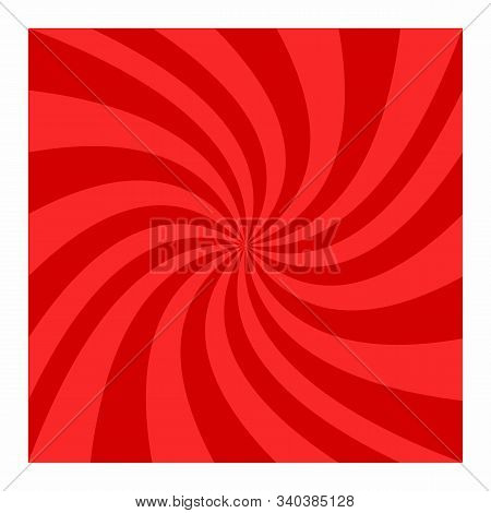 Red Spiral Background. Spiral Color Red For Background. Red Vector Background. Red Spiral Background