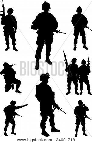 Army soldiers