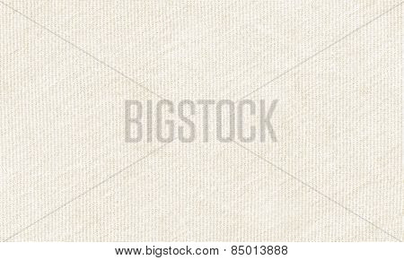 White Canvas Material To Use As Background Or Texture