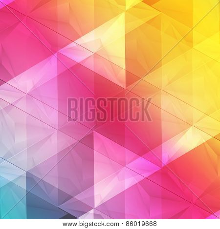 Vector background abstract polygon triangles.