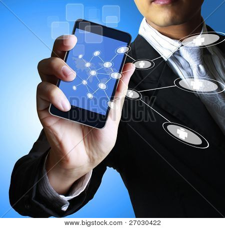 Telefono cellulare touch screen