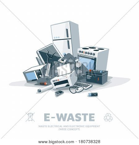 E-waste Pile