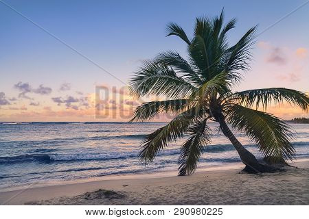 Travel Vacation Tropical Destination. Tropical Beach Landscape. Travel Vacations Destination. Travel