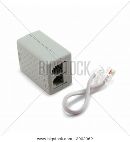 Splitter Dsl And Telephone Patch Cord